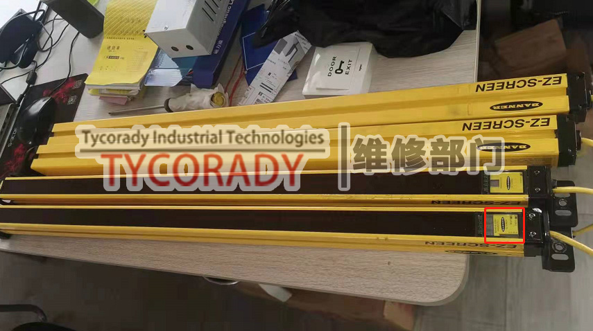 德國(guó)BANNER安全光柵維修成功案例