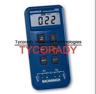 Bacharach雙通道數字溫度計